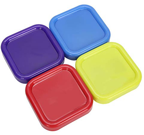Nadelkissen, Nadelkissen Zum Nähen, 4 Stück, Magnetisches Nähnadelkissen, Multifunktionaler Nadeleinsatz, DIY-Saugnadelbox, Nadelhalter mit 4 Farben Erhältlich für Nähnadeln