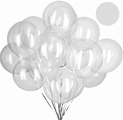 50 Stück Bobo-Luftballons, Transparente, Wiederverwendbare Party-Luftballons mit LED-Lichtern, Bändern für Familie, Hochzeit, Jubiläum, Verleiht Ihrer Feier Mehr Spaß und Farbe