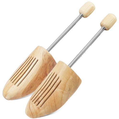 Alaoo skoblock i trä, 1 par skosträckare för män och kvinnor, Skoformningshållare för att hålla skorna i form, absorberar fukt och förlänger skornas livslängd