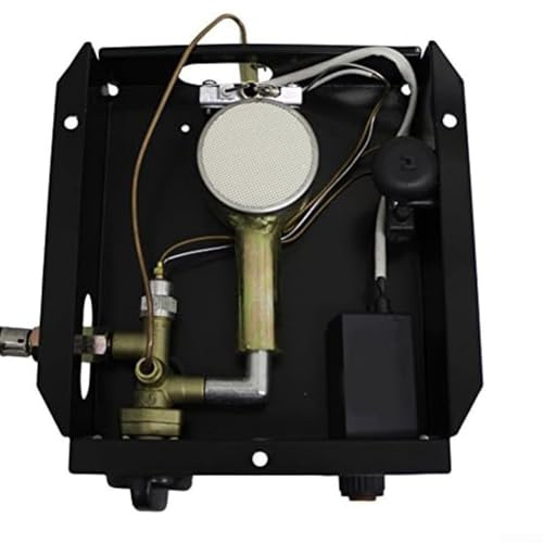 HOHOVYVY 47000 BTU Terrassenheizer Brennermodul Ersatz Set Mit Reglereinheit Für Glasröhren-Heizstrahler(A)