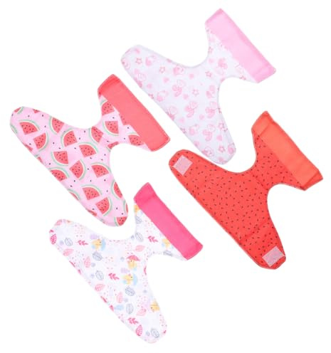 Supvox 4stücke Puppenunterwäsche Spielzeug Kleidung Mit Wassermelonendruck Waschbar Wiederverwendbar Unterhose Für Junge Mädchen Neugeborene Sommer