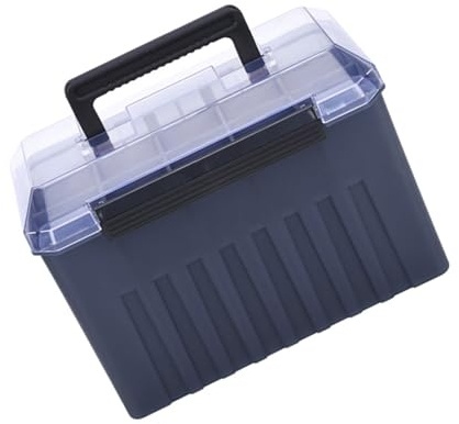 Diogeynu Caja de almacenamiento de cebos de pesca de camarones de madera, gancho de calamar duro grueso, organizadores de señuelos, pesos ligeros, caja de aparejos de pesca, caja de almacenamiento de