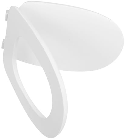 Operitacx Copriwater Imbottito in Schiuma Spessa Per Toilette Standard Con Coperchio Sedile Water Resistente e Confortevole Opzioni Rotonde e Allungate Per Bagni e Camper