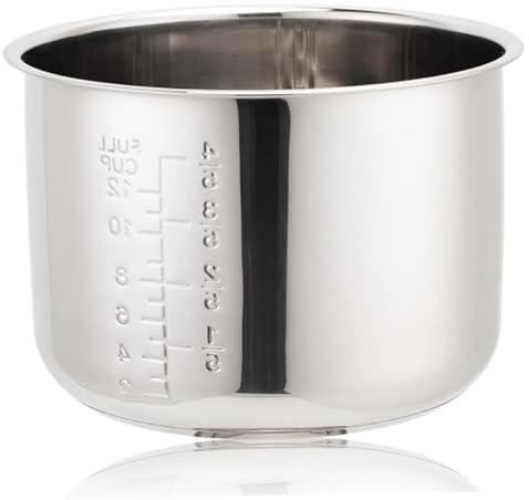 NihaoWXM Cuiseur De Riz Cuve INOX Cuve intérieure de cuiseur à Riz en Acier Inoxydable 5 L, avec échelle for cuiseur à Riz, cuiseur à Riz, cuiseur à Riz de Remplacement