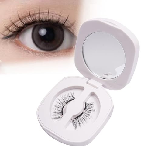 Olerya Cils Magnetique – Sans Colle Irritante, Pose Rapide et Simple, Tenue Longue Durée, Réutilisables, Confortables et Look Naturel (Cils comiques)