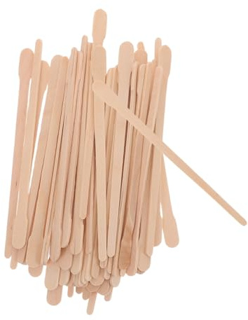 minkissy 1000stücke Holz Wachsspatel Für Augenbrauenwachs Nasenwachsstäbchen Und Haarentfernungswerkzeuge Für Hartwachs Wachsstäbchen Für Gesicht Und Körperhaarentfernung