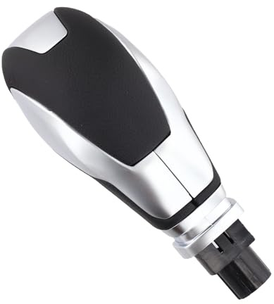 BlesConi 12 mm automatischer Schaltknauf für Ford Edge 2015–2018, Kuga 2013–2016 mit Kabelbaum (E)