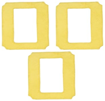 Accesorios For Robots De Limpieza De Ventanas, Toallitas De Trapeador, Toallitas Limpias Cuadradas, Compatibles Con Purerobo, W-S3 W-S8S W-S3S, Limpiador De Ventanas De Secado Rápido(3pcs)