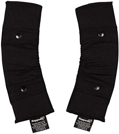 Hoppediz Schulter Pad für Babytrage Primeo, schwarz