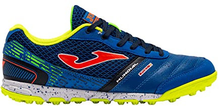 Joma Mundial 2204 TF MUNW2204TF, Mens Turf Football Trainers, Blue, 44,5 EU