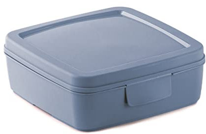 Snips Sandwichhalter | Brotdose | Toasthalter | Lebensmittelbox | Hellblau | Made in Italy | Bpa Free