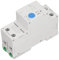 Oumefar Smart Circuit Breaker, 2P 63A Voice Control APP Remote Control Circuit Breaker Switch with Metering AC230V Smart Relay for Smart Home