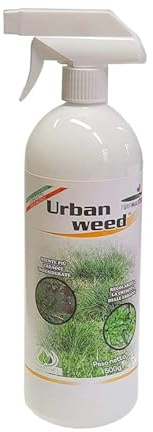 Turfmaster Urban Weed – Desecante en spray, 500 ml Eco-sostenible para la eliminación natural de malas hierbas y vegetación no deseada, sin necesidad de glifosato o herbicida – Listo para usar