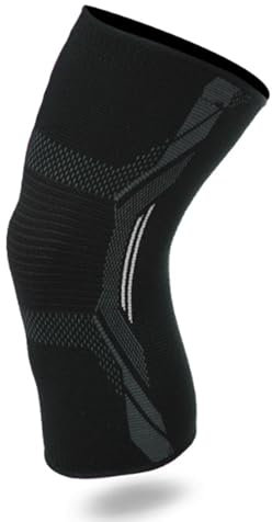 XSLRYH Single Knitted Nylon Sports Knee Pad Foot Cold Proof Running Basketball Skipping Rope Warm Knee Pad Riding Protective Gear