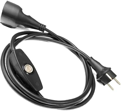 BioGreen Thermostat-Kabel für Heizgeräte ZEROSTAT | automatisches Ab- & Einschalten | Temperaturgesteuerte Steckdose | bis 3000 Watt | Frostwächter