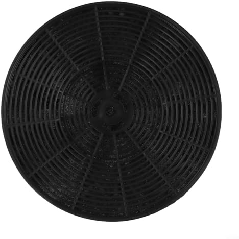 Alanmoship Activated Carbon Filter For Range Hoods 175Mm X 175Mm X 20Mm Kitchen Exhaust Fan Replacement Efficient Odour Control Easy Installation Black