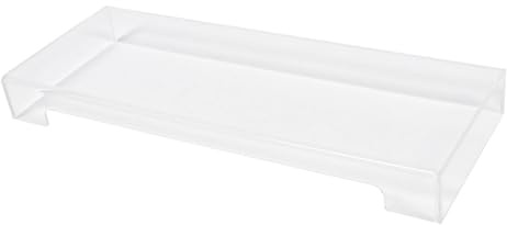 GAROZATION Transparente Acryl Tastaturabdeckung Katzensicher Wasserabweisend für Mechanische Tastaturen Mittelgroß 475x175x48mm Schutzfolie für Laptop Undpc