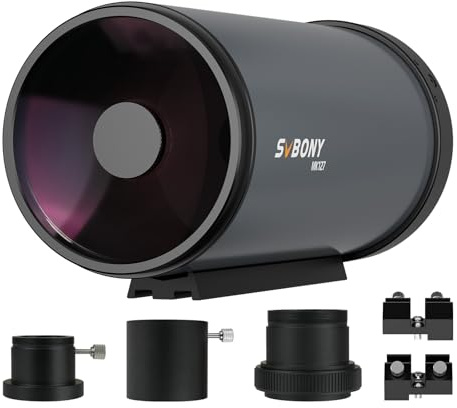 Svbony MK127 teleskop för vuxna, 127 mm bländare f/11,8 teleskop för astronomi, Maksutov Cassegrain OTA, dubbel hastighetsfokusering katadioptrisk OTA för visuell astronomi och planetfotografering