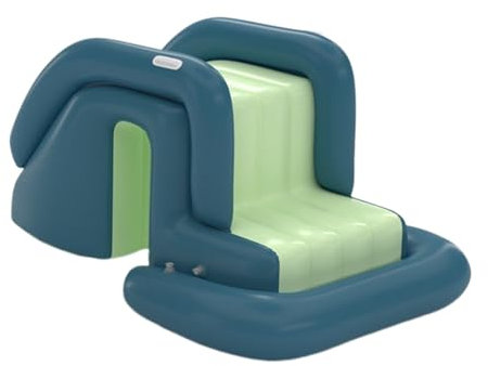 Aufblasbarer Glood-Pool – aufblasbares Wasser-Clissa Pool Backyard Pool Tobe für den Pool | Große aufblasbare Sommer-Poolrutsche für Erwachsene und Erwachsene, aufblasbare Rutsche für Euter