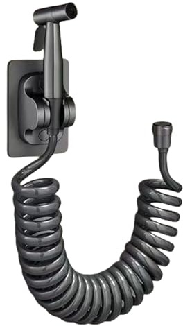 Douchette WC Pour Toilettes | Sprayeur D'eau Portable Pour Toilette Avec Flexible | Accessoire de Nettoyage avec Poignée Ergonomique et Économique d'Eau pour Bébé et Animaux