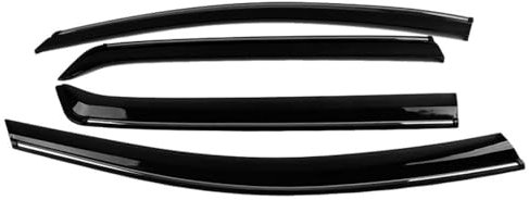 INRNT Auto Autofenster Windabweiser für Volkswagen Golf 7 2014, Wind- und Regenschutz Regenabweise Deflektoren Luftabweiser