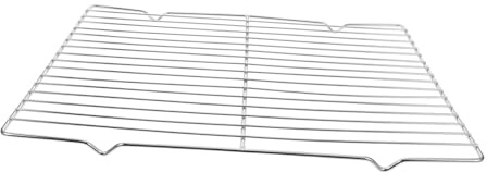 Gatuida Rejilla de Acero Inoxidable para Freír y Escurrir Resistente y Reutilizable para Cocina y Horneado Compatible con Bandejas para Snacks y Frituras