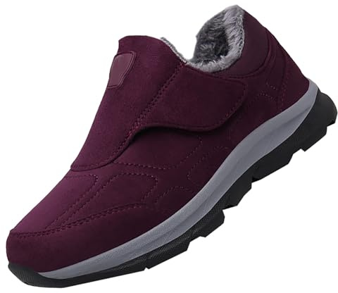 Vinterskor dam, fodrade, stövlar, vinter, varma vinterstövlar, halkfria vandringsskor, utomhus, snöstövlar, enfärgade, vinterstövlar, casual, eleganta sneakers, vandring för utomhus, camping
