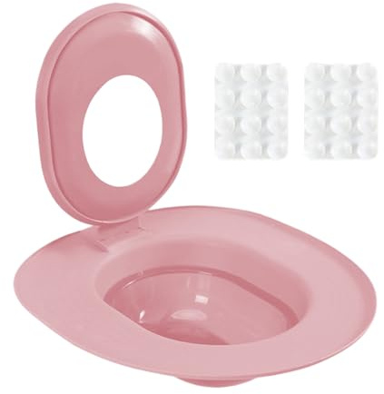 Katzen-Toilettentrainer-Set – abnehmbarer Töpfchensitz, Katzentoilette-Übungslösung mit verstellbarer Passform, Katzenhygiene-Organizer für den Innenbereich, Zuhause, Wohnung, Badezimmer, Keller, Tier