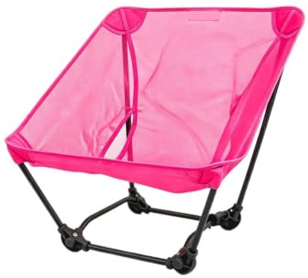 BISXHVQJZKC Chaise Moon ultralégère de 580 g avec Cadre en Aluminium 7001-T6(Fluorescent Pink)