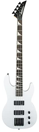 Jackson JS Series Concert Bass JS2 4-String Bass Guitar with Amaranth Fingerboard (Right-Handed, Snow White)