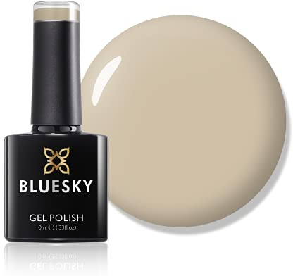 Bluesky gelnagellack, AW21, kollektion höst och vinter 2021, Coolness, Aw2101, creme, hållbar, okrossbar, 10 ml (måste torkas under UV-LED-lampa)