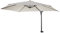 Mendler Casoria - Sombrilla de pared para balcón, inclinable 3 m, aluminio y acero, 9 kg, beige