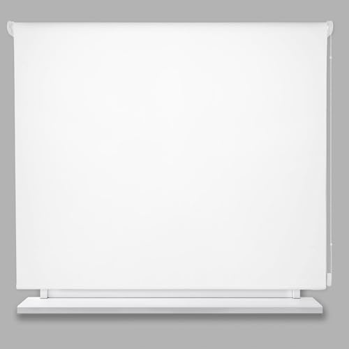 DECOCASA | Estor Enrollable Opac Blanco 220x200 Opaco | Manten Tu Privacidad | Calidad Inmejorable