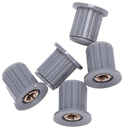 Clyictz 5 Stück 4 mm Innen-Potentiometer-Drehknopf