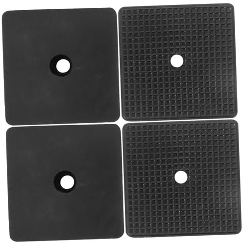 Hohopeti 4pcs Industrial Grade Vibration Gasket Pads for Washing Machines High Elasticity Vibration Absorbing Mats