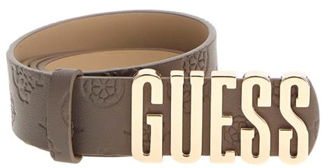 GUESS Gerty Pant Belt W80 Dark Taupe