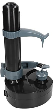 Electric Peeler - Multi-Functional Fruit Skinner Kitchen Gadget, Automatic Fruit Peeling Machine (Black)