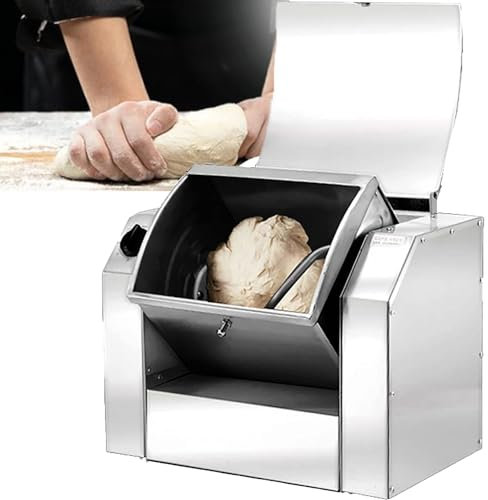 Professional Stand Mixer Commercial Dough Mixer,3 Kg Kneading Flour Mixer,Electric Kitchen Food Mixer,1500w Stainless Steel Dough Mixer Machine With Timing Function,For Pasta Noodle Pizza M