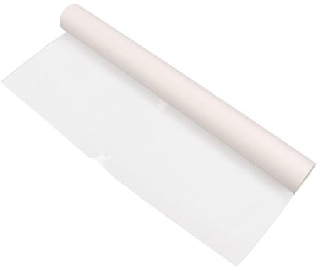WGFOIP 18 Zoll 44 Cm Breite Transparentpapierrolle, Weißes, Hochtransparentes, Klares Tintenabsorptionsmusterpapier Zum Nähen, Zeichnen (/ 75,5 Fuß)