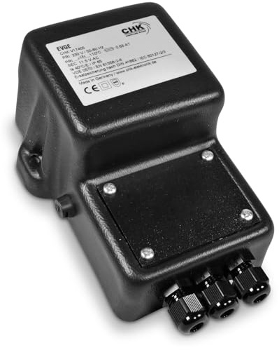 Sicherheitstrafo 150 Watt V17405 - Trenn-Transformator für Schwimmbadleuchten - Made in Germany - VDE 0570-2-4 & EN 60598-2-18 zertifiziert - IP65 Schutz - Kurzschluss- & Überlastschutz