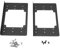Sirxlevcy Staffa per Disco Rigido da 3,5 Pollici Supporto A 3 Strati per Computer Desktop Staffa di Supporto di Espansione HDD A