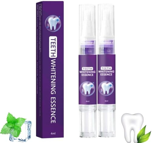 Zahnaufhellung Stift Bleaching Zähne, Purple Teeth Whitening Pen, Tiefenreinigung Des Zahnfleischs, Schnelles Aufhellen Anwendungen Zahnweiss Stift, Zähne Aufhellen Efficiently Flecken Entfernen (2)