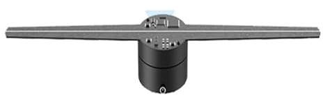 Proiettore olografico 3D Fan 42cm 2 pale del ventilatore Lampada luminosa a LED Wifi da parete 224 LED Proiettore olografico Fan Gestione semplice(42 Upgrade)