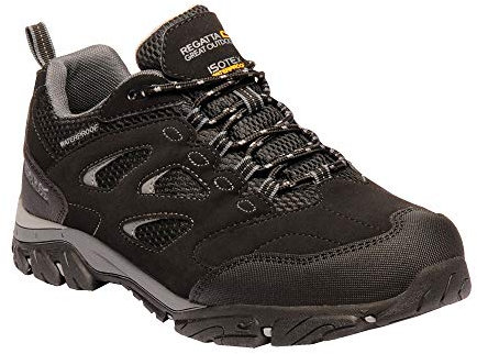 Regatta Herren Holcombe Iep Low Walking Shoe, Black Granit, 42 EU