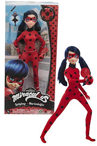 Giochi Preziosi - Miraculous Ladybug Figur mit Zubehör, Mehrfarbig, 27 cm, MRA22200