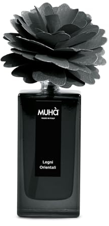 MUHA' Peony Diffuser 50 ml Schwarz Orientalische Hölzer