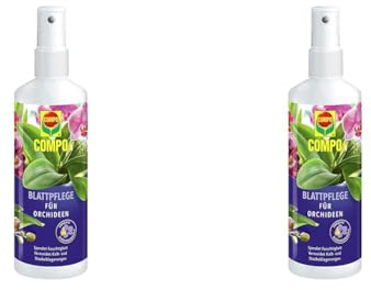 Compo Blattpflege für alle Orchideenarten, Sprühflasche, 250 ml (Packung mit 2)