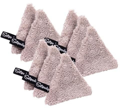 Softpadys 8 er Pack Abschmink- & Reinigungspads wiederverwendbar, nachhaltig, Reinigung nur mit Wasser, hautfreundlich, weich
