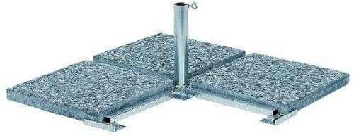 Duo - Masterholder holly NEU - Sicherheits- Wind Sonnenschirme Plattenständer für 40 x 40 er Platten für Schirmstöcke bis 55 mm ø - MADE Baden Württemberg