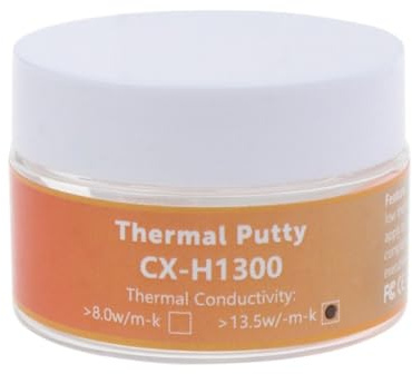 GAOINTELL CX H1300 Thermal Putty 13,5 W/m.K Pâte à graisse conductrice thermique plâtre Masse de dissipateur thermique non conducteur 10/20/50/70 g